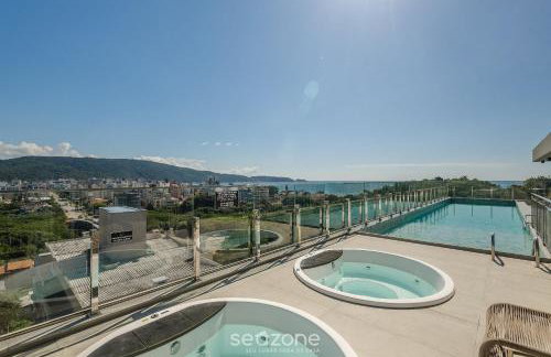 Sua estadia exclusiva com piscinas e jacuzzi a 500m da praia - ELF - Foto 18