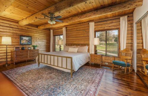 Log Cabin sleeps 20 with hot tub, EV Charger, firepit - Foto 35