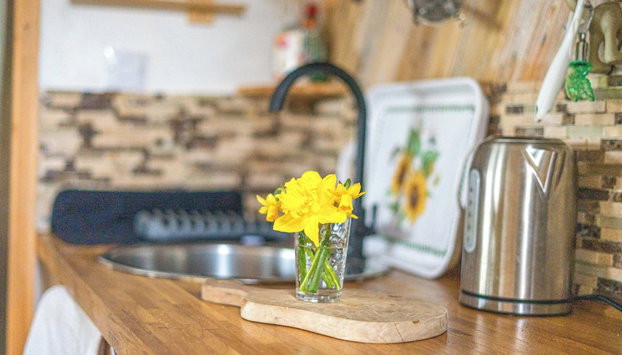 Unique 2-bed Cabin in Llanelli - Foto 5, Café e/ou cafeteira