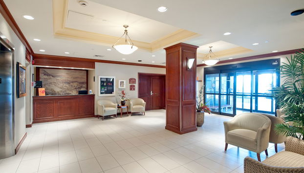 Coin salon dans le hall