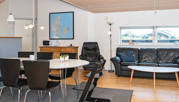 8 Person Holiday Home in Hemmet - Foto 5, Interior
