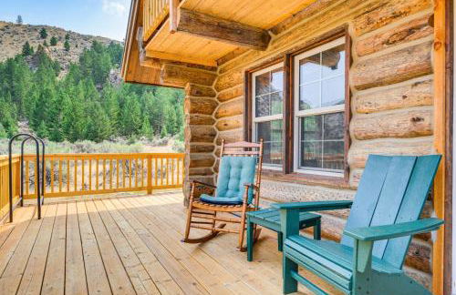 Riverfront Montana Log Cabin with Mountain Views! - Foto 28