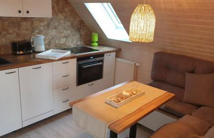 Kleines Apartement mit Dachterrasse und weitem Ausblick - Foto 9