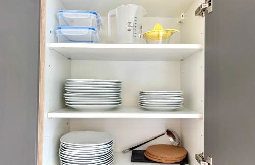 HyggeLiving - DELUXE - 90qm - Balkon - Gartenblick - 55 Zoll TV - Boxspringbetten - Hunde - Kinder - Fahrradkeller - Foto 49