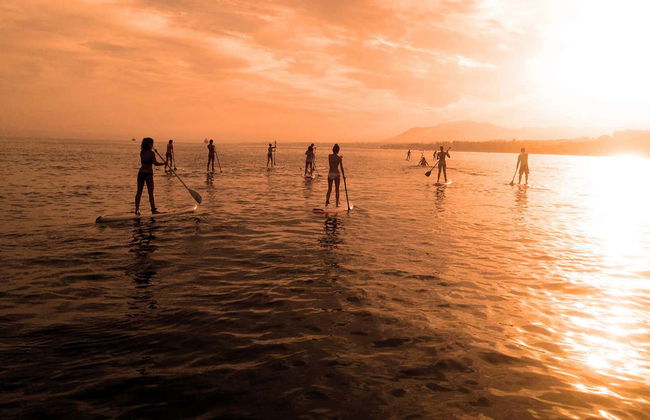 Paddle surf ao entardecer - Foto 3