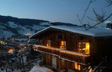 SOMPTUEUX CHALET BARON MEGEVE VUE.Jaccuzi.4 mn a pied au centre - Foto 35