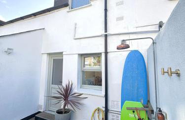 Palms 1 Log Burner Private Courtyard Parking Central Newquay - Foto 7