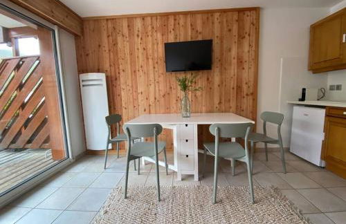 Appartement 4 pers grande terrasse vue pistes ski - Photo 26