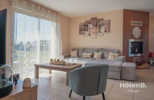 "Les Lièvres" House Air-conditioned Relaxation Oasis with Pool & Jacuzzi - Foto 6