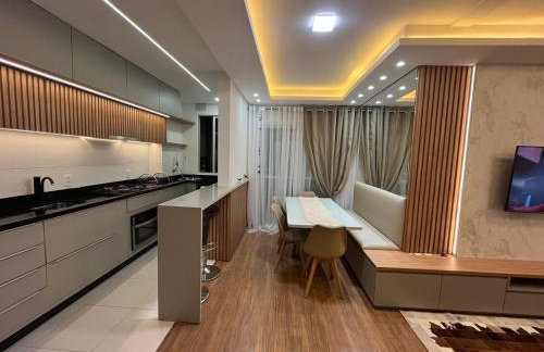 Apê pé na areia com vista mar e próximo ao Beto Carrero - Condomínio Vila Açoriana - Photo 3