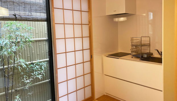 Hotel Zipangu Murasakino - Foto 5, Cocina básica privada