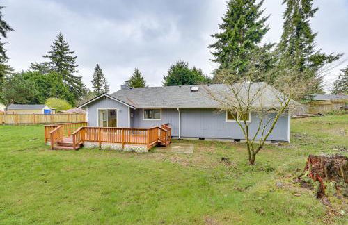 Olympia Home with Deck about 7 Mi to Amtrak Train! - Foto 19