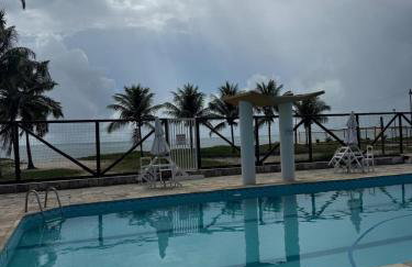 Apartamento pé na areia com piscinas em Guaibim - Foto 1