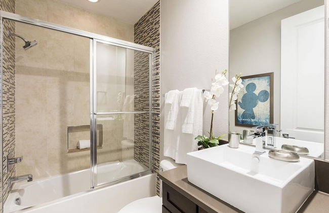 2 BR 2 BA Luxury Villa 5min Disneyworld BBQ - Foto 14