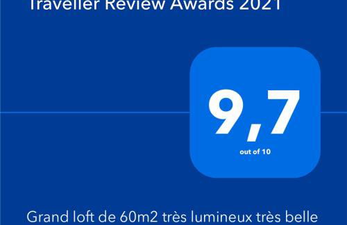 Grand loft de 60m2 très lumineux très belle vue sur mer - Foto 31