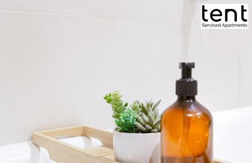 Central 1 BR apt , pkg, great for long term guests - Foto 14