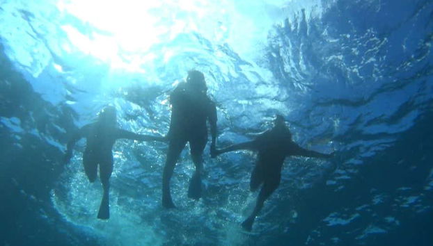Swimming in Malpaís de Rasca