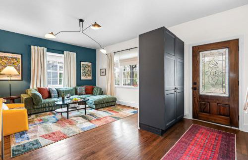 3BD plus 1BD Tiny Home - Outdoor Movie & Yard Fun - Foto 12