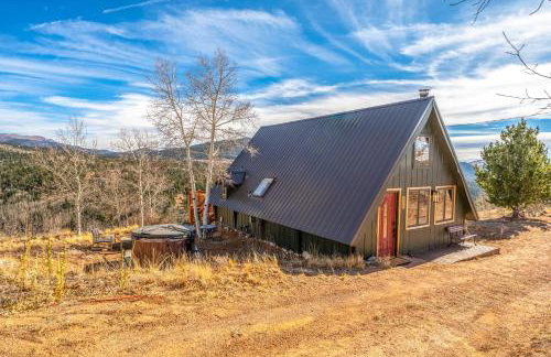 A-Frame Cabin with Hot Tub and Epic Pikes Peak Views - Foto 28