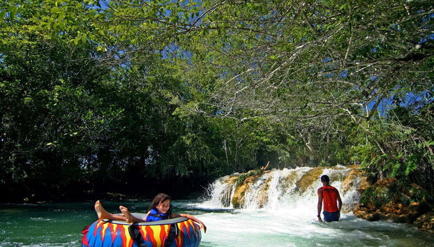 Tubing en el río Formoso - Foto 3, Admirando el paisaje