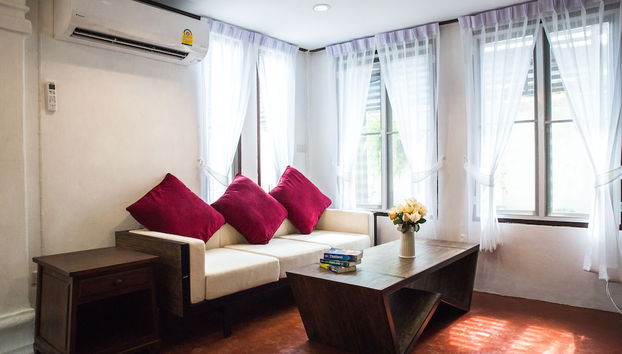 Zona de estar del vestíbulo