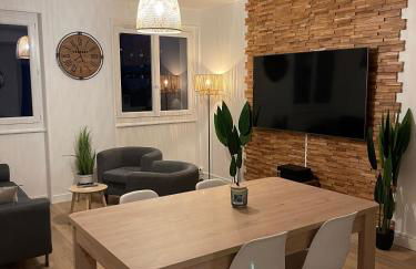 Le Zen - Wifi - Netflix - 3 chambres - Parking - Foto 6