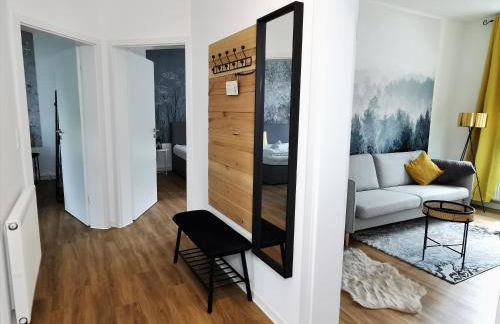 BohnApartments - Stadtblick Zechenhaus - Balkon - Parkplatz - WLAN - sehr ruhig - barrierearm - Foto 35