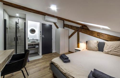 MAISON LE GRATTE CIEL - séminaire ou famille, salle de réunion, 8 chambres Clim, Jardin & Salle de sport - Foto 8