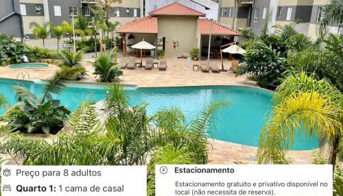 Jardim das Palmeiras II Home Resort - Imperdível - Vista Piscina - Suíte - Ubatuba - Foto 3