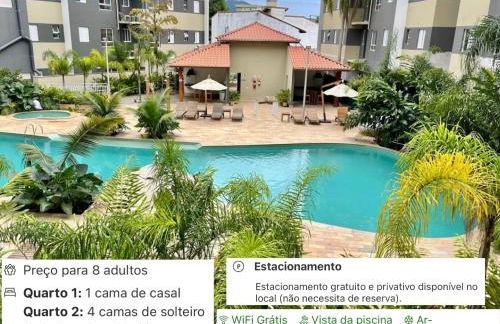 Jardim das Palmeiras II Home Resort - Imperdível - Vista Piscina - Suíte - Ubatuba - Foto 3