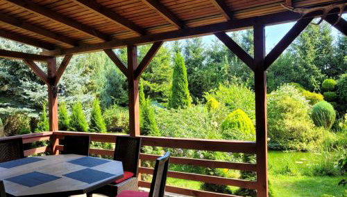 Familienurlaub 8 Personen Ferienhaus Polen Urlaub Insel Wolin Ostsee Ferienwohnung - Foto 4, Garden, Garden view