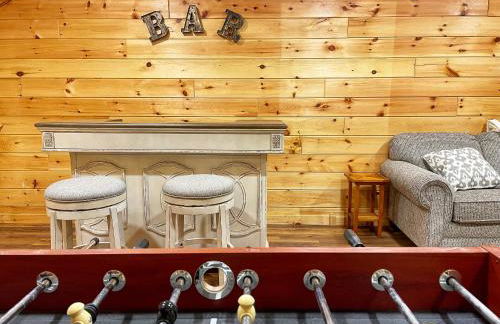 Adirondack Mountain Cabin with Hot Tub, Near Whiteface, Lake Placid, Fire Pit, Game Rm - Foto 32