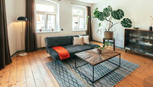 Ferienwohnung Gustav Kaiser Apartment - 60qm Design Fewo Zittauer Gebirge - Unterkunft in historischer Altstadt im Dreiländereck - Foto 4