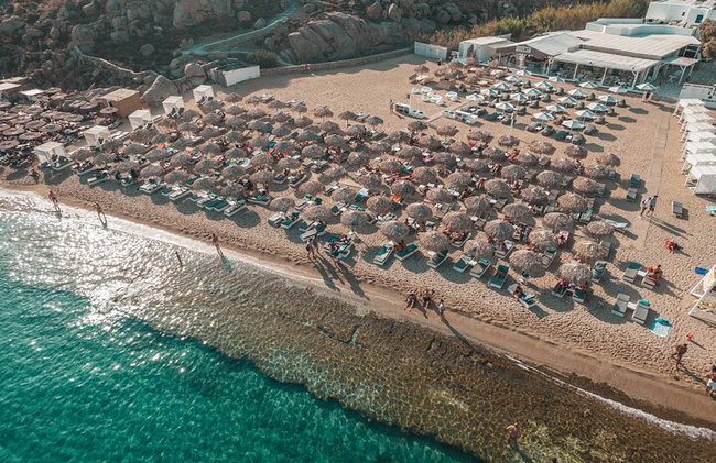 Tumbona Super Paradise Beach Mykonos Seaside (2da fila) - Foto 7