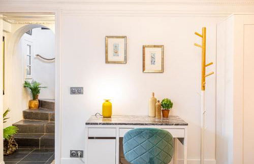 Modern Apartement Grand Paris, TV Salon, Sharing Garden, Villa des Ammonites - Foto 4