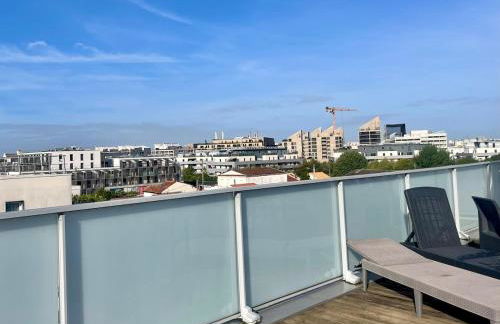 Spacieux Duplex, parking privé , proche Bordeaux - Foto 7