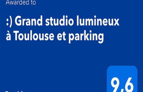 :) Grand studio lumineux à Toulouse et parking - Foto 45