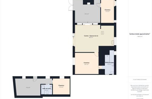 Ancienne ferme renovée pour 6 en 2 logements - Foto 20