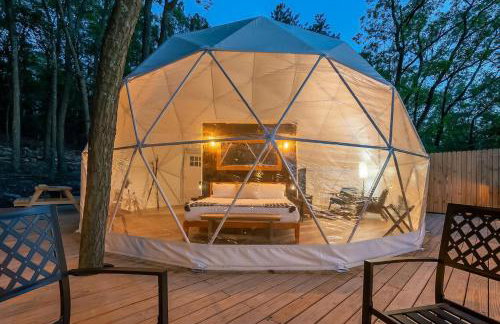 Glamping dome w hot tub & fire pit - Foto 32
