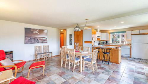 Beachfront with loft fireplace in Copalis Beach. - Foto 4