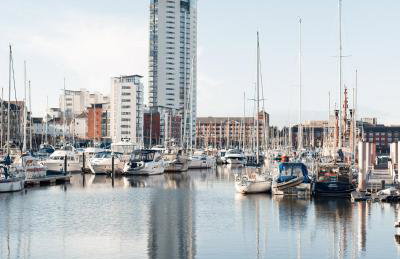 Beach on the doorstep Meridian Tower Marina Swansea - Foto 30