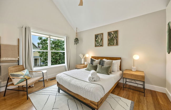 Mid-century Mod Retreat Near Old Town – Free Bikes - Foto 5