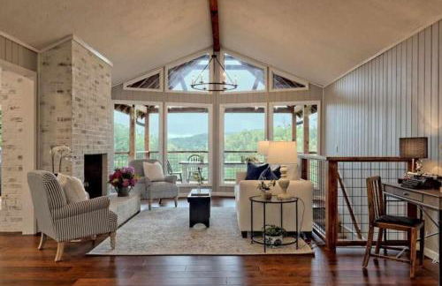 Stunning Modern Rustic Lake Retreat PRVT BOAT SLIP - Foto 16