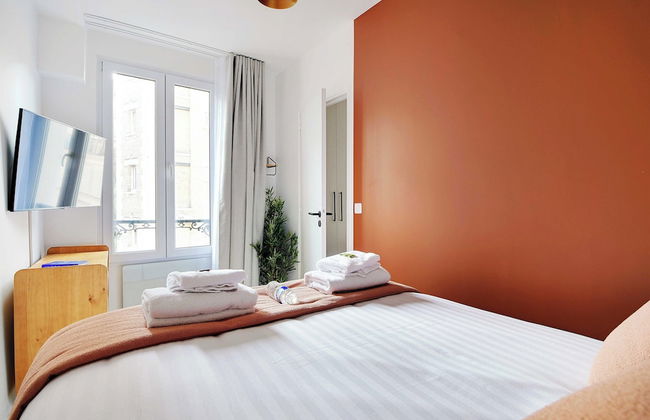 Peaceful Apartment - 1br/4p - Sacre Coeur - Foto 3