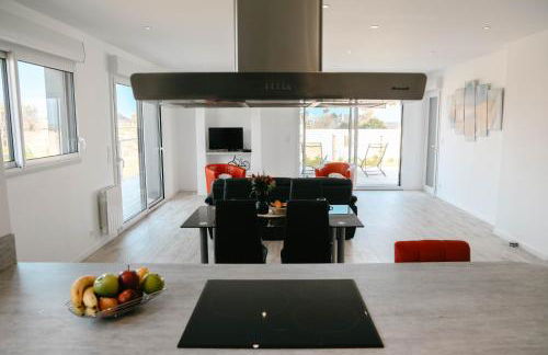 500m de la mer, maison moderne avec jardin pour 4 - Foto 10