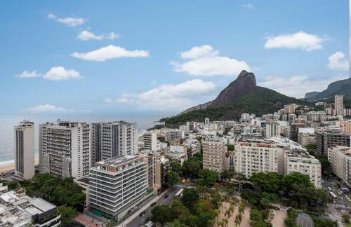 (1806) A 150 Metros da Praia do Leblon com Academia, Arrumação Diária, Vista Mar e Vista para o Cristo - Photo 62