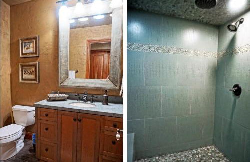 Outdoor Private Hot Tub, In Home Movie Theater, Luxurious Creekside Home - Photo 45