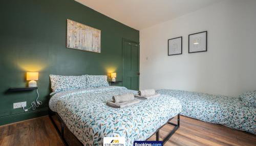 Stylish 2 BR Townhouse By StirkMartin Stays Short Lets & Serviced Accommodation Cardiff With Free Parking & Sleeps5 - Foto 5