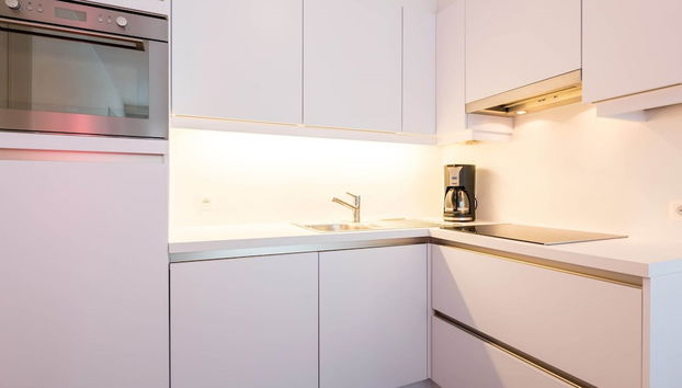 Apartment With Sea View and Balcony in Belgium - Foto 5, Cocina privada