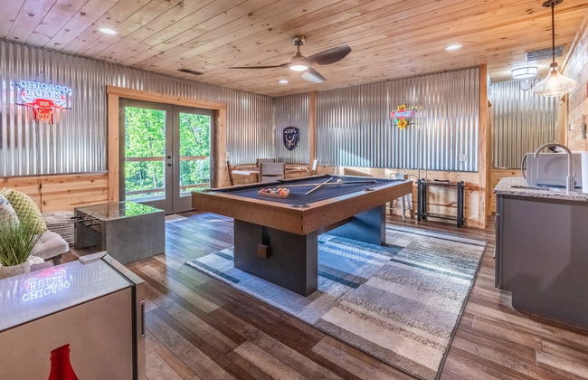 Luxury 3 2 5 Cabin Lake Views Theatre Gameroom - Foto 31